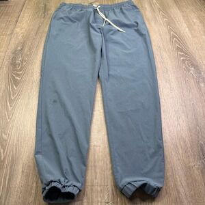 Marine Layer Mens Blue Athletic Tappered Leg Casual Saturday Jogger Size L